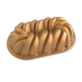 Nordic Ware Hliníková forma na chlebíček Gold 1,4l