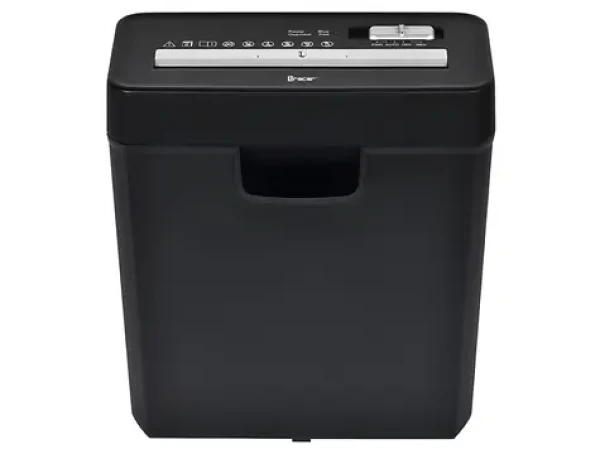 Tracer Edge10L čierna / Skartovací stroj / až 6 listov / 10l / Rez na prúžky 6 mm (TRANIS47484)