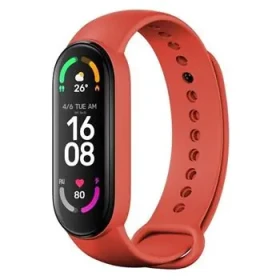 FIXED Silicone Strap Silikónový remienok pre Xiaomi Mi Band 5 amp; Mi Band 6 červená (FIXSSTB-637-RD)