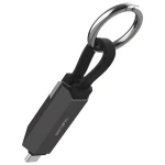 4smarts Enterprise Storage USB4 grafitová / Kábel USB-C - USB-C / 40 Gbps / PD 240 W / 6 cm (548240)