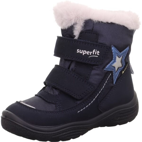 Dievčenské zimné topánky CRYSTAL Blue GTX Superfit 1-009099-8000 - 31