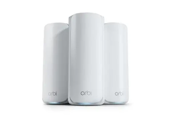 Netgear RBE773 Orbi 770 biela / Mesh Wi-Fi systém / Wi-Fi 7 / Tri-Band / 3 ks / 11000 Mbit/s (RBE773-100EUS)