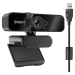 Webkamera CAK-06 čierna / Webkamera / 4K Ultra HD / USB / Mikrofón / Plug and Play (SAVCAK-06)