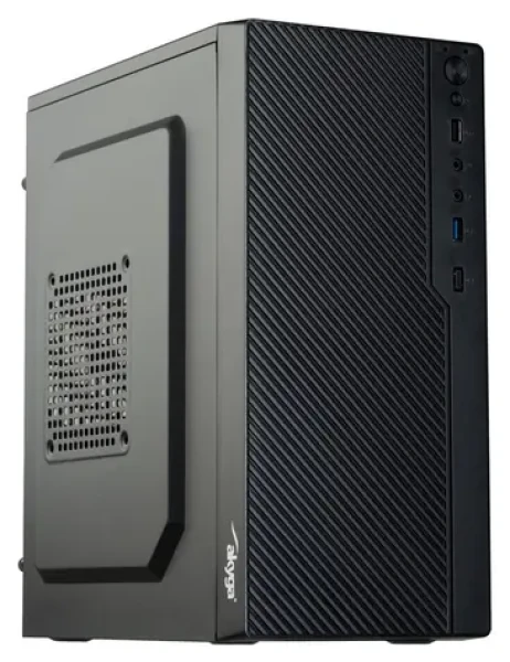 Akyga AK36BK čierna / PC skriňa / Micro Tower / mATX, Mini-ITX / 2x USB 2.0, 1x USB 3.2 Gen 1 / bez zdroja (AK36BK)