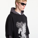 Mikina Wasted Paris Balaur Age Hoodie Black/ Old Black XL
