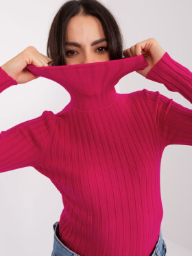 Dámsky rolák PM SW 1087.09 fuchsiová M/L