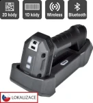 Virtuos HW-857 tmavo šedá / Snímač 2D čiarových kódov / Bluetooth / 2,4 GHz / USB / IP65 (EHE0018)