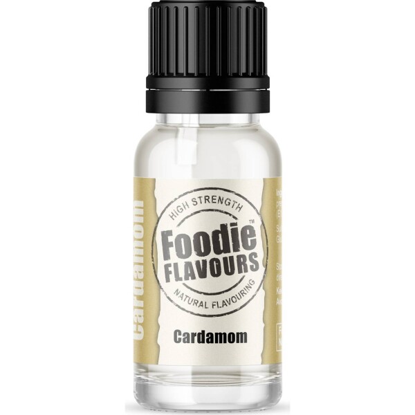 Prírodné koncentrované aróma 15 ml — kardamóm - Foodie Flavours - Foodie Flavours