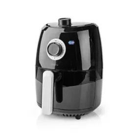 Nedis KAAF120FBK čierna / Teplovzdušná fritéza / 1000 W / 2.4 l / Časovač: 30 min / budík (KAAF120FBK)