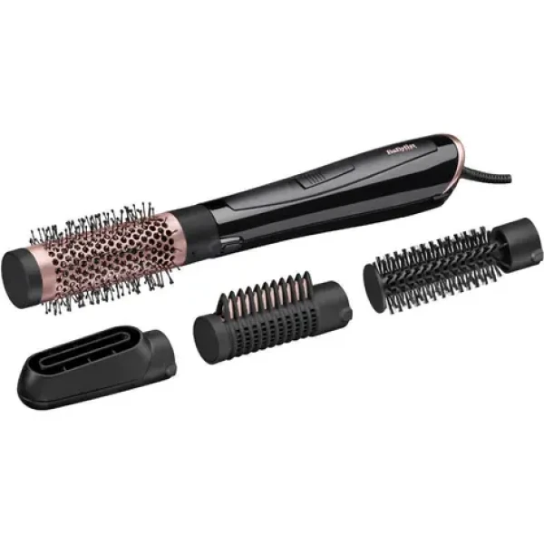Babyliss AS126E / Teplovzdušná kefa na vlasy / 1000 W / 2 teploty / ionizácia / 3 nástavce (AS126E)