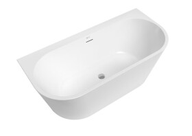 Voľne stojaca vaňa SAT 160x75 cm akrylát ľavá aj pravá biela SATOLI1600 SATOLI1600