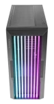 Azza Guardian 520B čierna / PC skriňa / Midi Tower / tvrdené sklo / ARGB / ATX, EATX, ITX, mATX / bez zdroja (CSAZ-520BG)