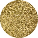 Cukrové perličky metalické zlaté III. 2 mm 80 g - I LOVE CAKES - I LOVE CAKES