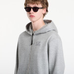 Mikina C.P. Company Diagonal Raised Fleece Zip Hooded Sweatshirt Greystone XL