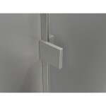 MEXEN/S - Lunar-F L sprchový kút skladacie dvere pravá 100 x 80, transparent, nikel kartáčovaný 836L-100-080-97-00-P