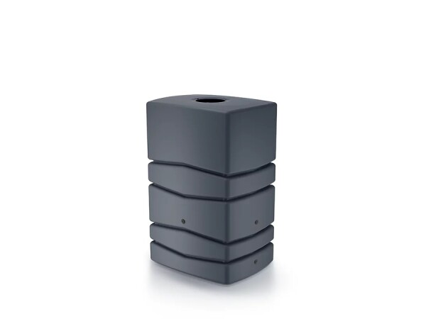 Sud na dažďovú vodu – Aqua Tower 450 l (š. 57 cm × d. 78 cm × v. 115 cm), antracit