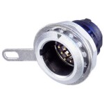 Neutrik MRM12 guľatý faston, 1 ks; MRM12