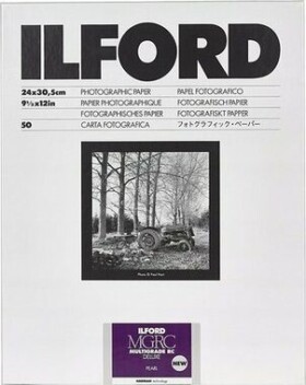 Ilford MG RC DL 1M (13 x 18 cm) / 100 listov / čiernobiely fotografický papier / lesklý (HAR1179848)