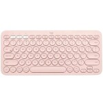 Logitech Wireless K380 DE ružová / Bezdrôtová klávesnica / DE layout / Bluetooth (920-009583)