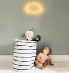 A Little Lovely Company Neónové LED svetlo Cloud Yellow