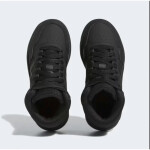 Unisexová juniorská členková obuv Hoops Mid 3.0 K Jr HR0228 Čierna – Adidas 38 2/3 černá