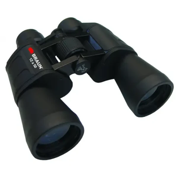 Braun Binokulárny ďalekohľad 12x50 čierna / Binokulárny ďalekohľad / 12x zväčšenie / 50 mm objektív / 780 g (20125)