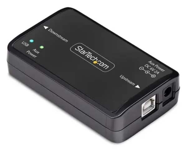 StarTech USB galvanický izolátor 6kV čierna / USB izolátor / USB 2.0 / potlačenie elektrického rušenia / 5 V (U1-USB-ISOLATOR)