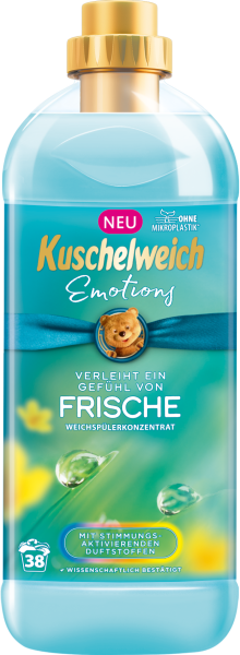 Kuschelweich aviváž - Emotions modrý, 38 praní