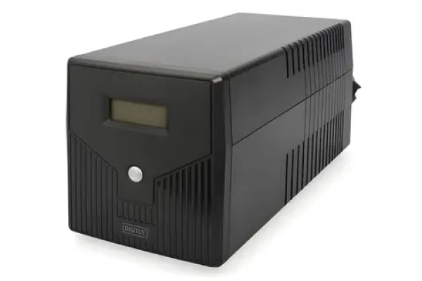 Digitus Line-Interactive UPS / Záložný zdroj UPS / 2000VA/1200W / 12V/9Ah 2x batéria / 4X Schuko / USB / RJ45 / LCD (DN-170076)
