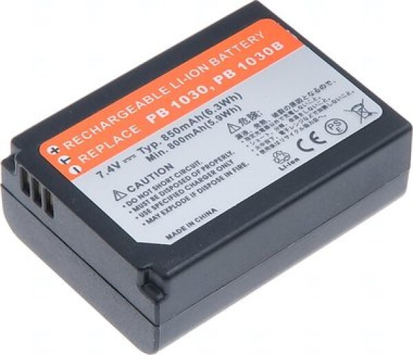 T6 Power Batéria Samsung BP1030 / 850mAh / čierna / dopredaj (DCSA0017)