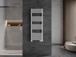 MEXEN - Apollo vykurovací rebrík/radiátor 1210 x 450 mm, 563 W, biela W117-1210-450-00-20
