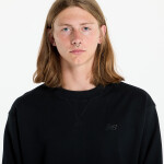 Mikina New Balance Athletics French Terry Crew Black Bk M