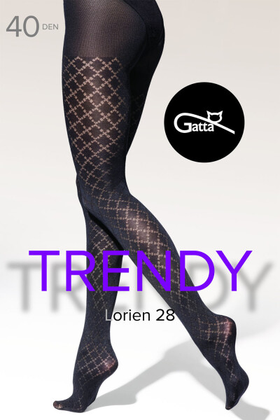 Gatta Lorien 28 40 DEN farba:nero 5-XL