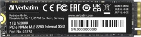 Verbatim SSD 1TB Verbatim Vi3000 Internal PCIe NVMe M.2