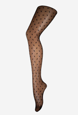 Pančuchy Gatta Trendy Dotsy wz.18 20 den 2-4 nero 2-S