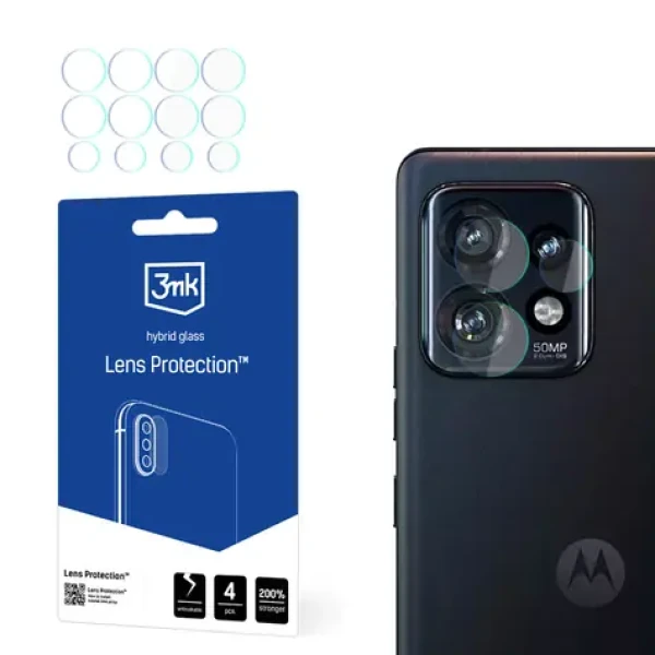 3mk Lens Protection Motorola Edge 50 Pro / Sklo na fotoaparát / Hybridné / Ochrana objektívu