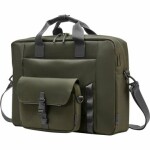 HP Modular Laptop Bag 15.6" čierna-zelená / taška na notebook 15.6" / 22 L / polyester / RFID (9J4C2AA#000)