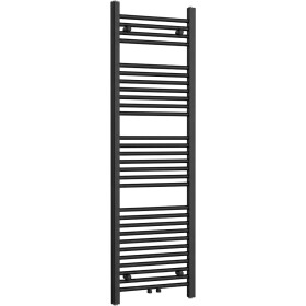CERANO - Kúpeľňový radiátor Benito - stredové pripojenie 50mm/bočné - 583 W - čierna matná - 1500x450 mm CER-612177