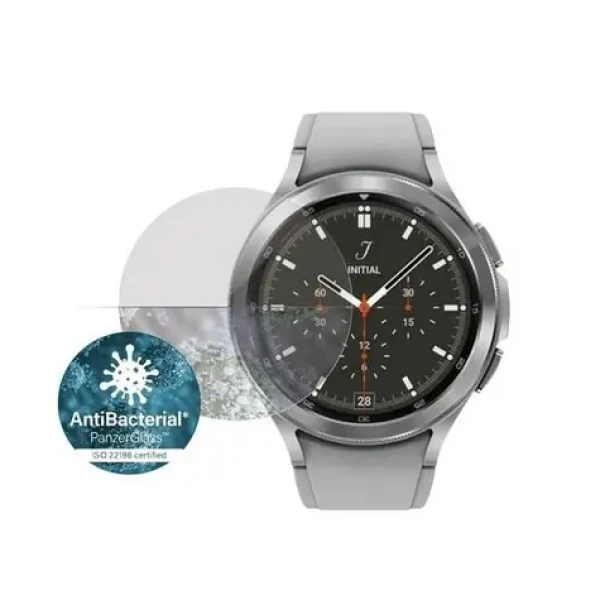 PanzerGlass Tvrdené sklo Flat Glass AB pre Samsung Galaxy Watch 4 Classic 46 mm číra (3654)