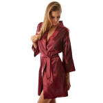 Dámsky župan Panama Burgundy - Kalimo S vínová