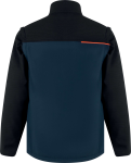 Bunda 2 V 1 Delta Plus softshell SOCCIA Farba: Čierna/ Červená, Veľkosť: M (SOCCINOTM)