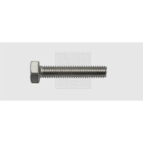 SWG 96104067 šesťhranná skrutka M10 40 mm vonkajší šesťhran DIN 933 nerezová ocel A2 25 ks; 96104067