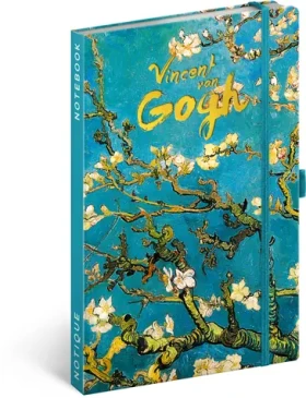 NOTIQUE Notes Vincent van Gogh, linajkový, 13 x 21 cm (A-34379)