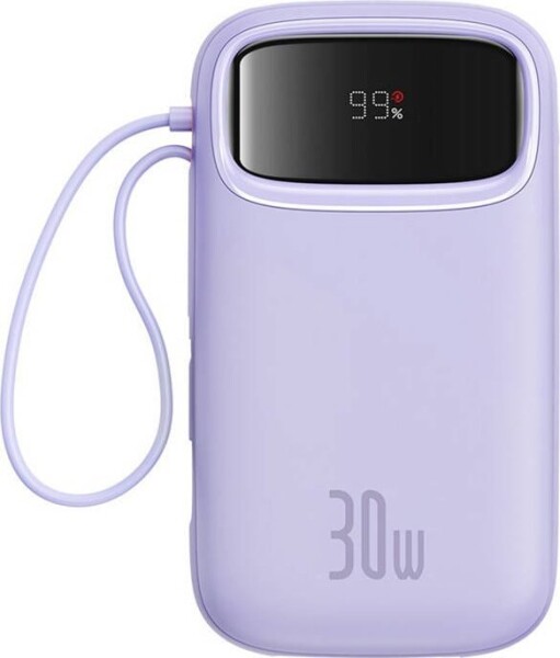 Baseus Powerbank Baseus QPow 2 20000mAh 30W 2xUSB-C (Fialový)