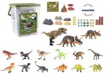 Mamido Mamido Veľká súprava dinosaurov v boxe Dinosaur Chapter XL 50 dielov