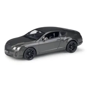Welly Bentley Continental Supersports 1:34 sivočierna