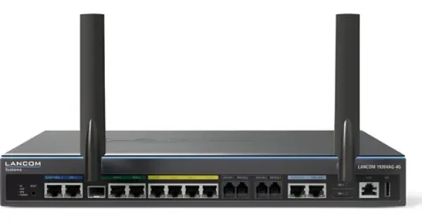 Lancom 1926VAG-4G / Router / SD-WAN / 2x VDSL Supervectoring / LTE 4G / 6x LAN / VPN / Rack 1U (62123)