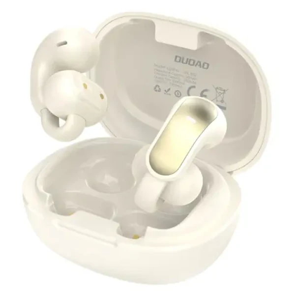 Dudao U20 TWS / bezdrôtové slúchadlá do uší / Bluetooth 5.4 / biela (195973)