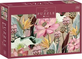 INTERDRUK Puzzle Flowers: Lotusy a Protey