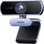 Ugreen Kamera internetowa z mikrofonem Ugreen 15728 USB (strieborná)